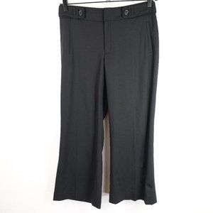 Banana Republic Jackson Fit Pants Womens Stretch Size 10 L Navy Blue